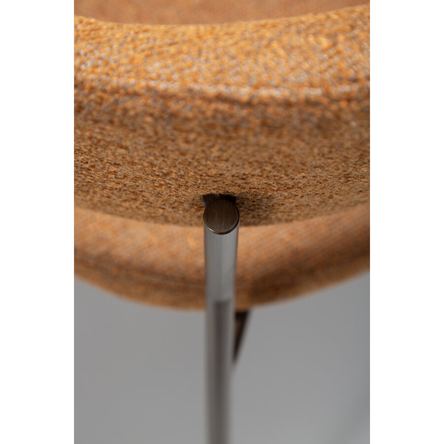 Reboot Pompoen Bouclé Armstoel