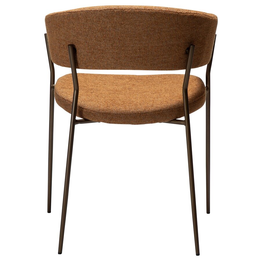 Reboot Pompoen Bouclé Armstoel