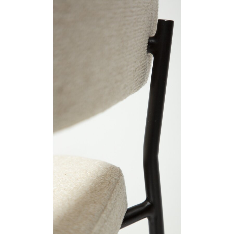 Reboot Beige Bouclé Armstoel Reboot Beige Bouclé Armstoel