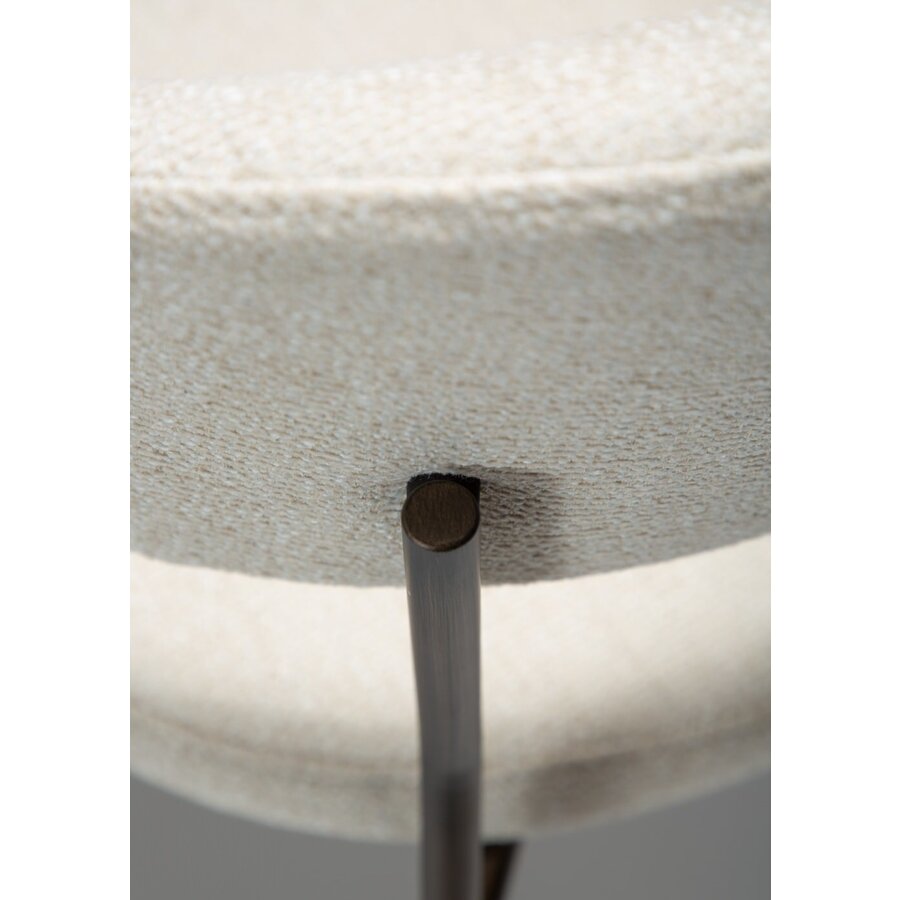 Reboot Beige Bouclé Armstoel Reboot Beige Bouclé Armstoel