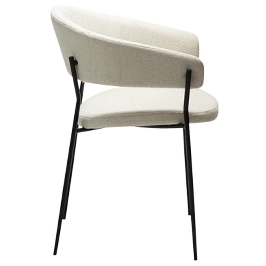 Reboot Beige Bouclé Armstoel Reboot Beige Bouclé Armstoel