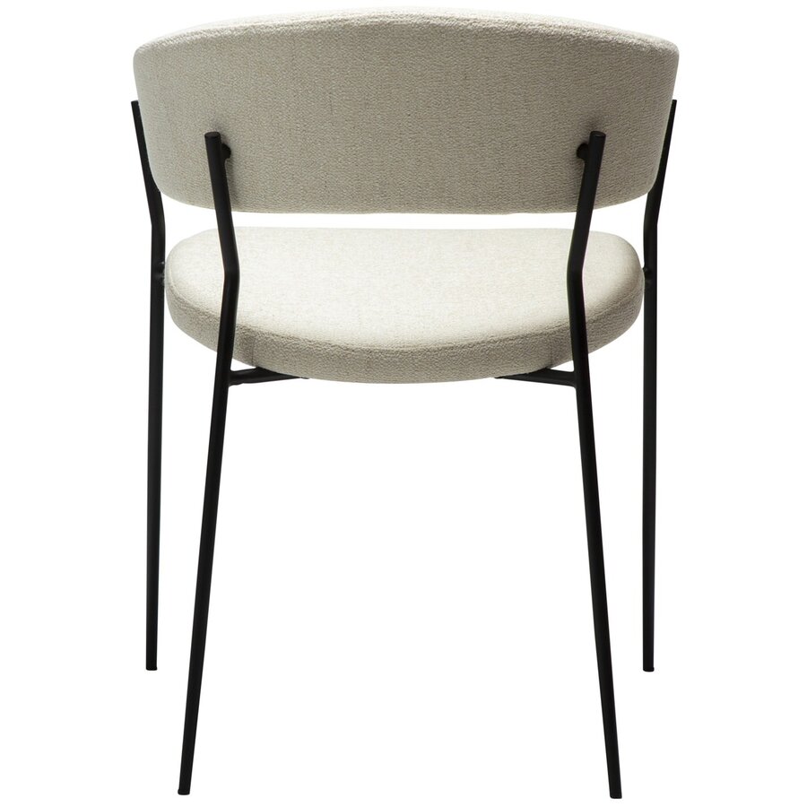 Reboot Beige Bouclé Armstoel Reboot Beige Bouclé Armstoel