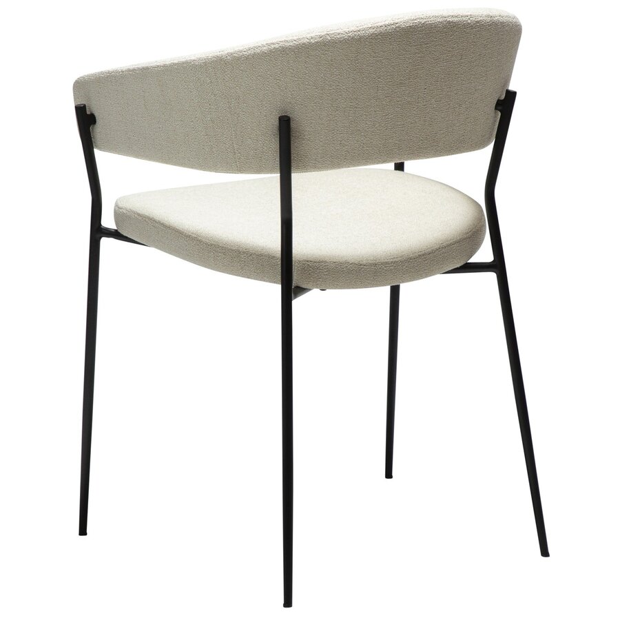 Reboot Beige Bouclé Armstoel Reboot Beige Bouclé Armstoel