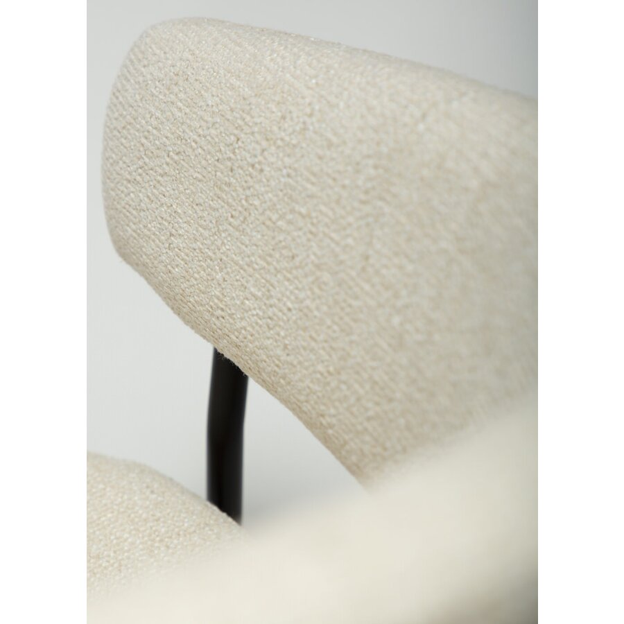 Reboot Beige Bouclé Armstoel Reboot Beige Bouclé Armstoel