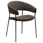 Dan Form Reboot Bruin Bouclé Armstoel