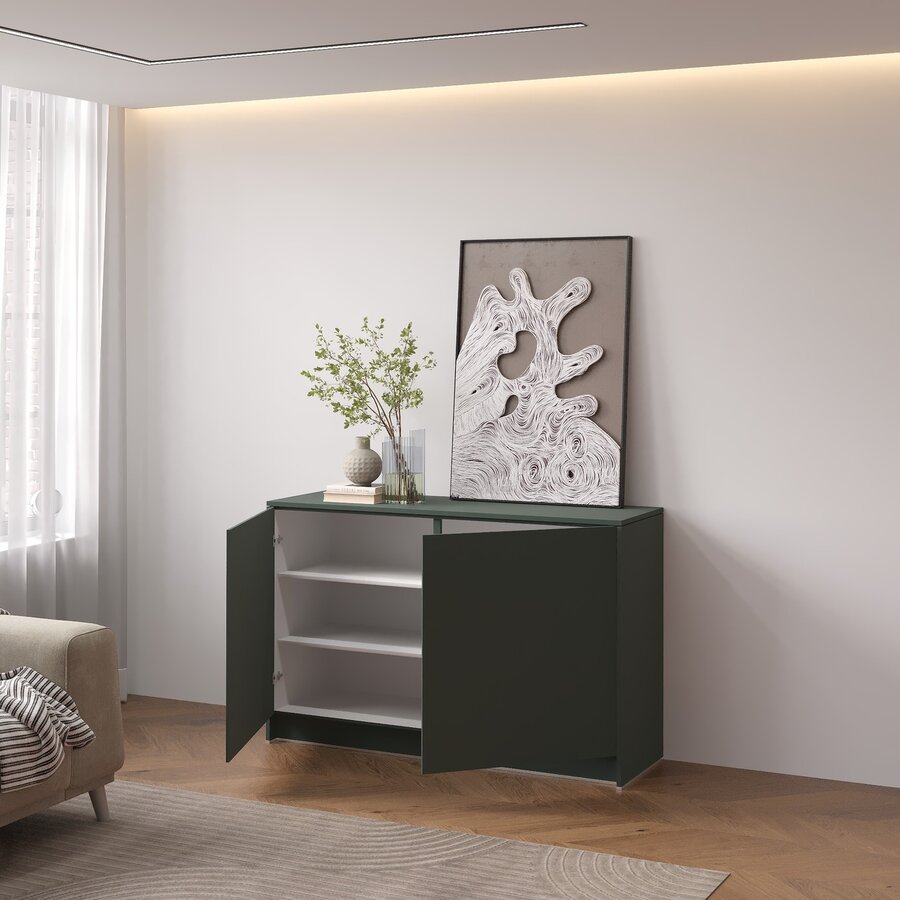 Elva Pastell Eucalyptus Dressoir 123 cm