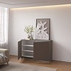 Elva Turin Taupe Dressoir 123 cm