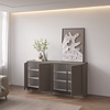 Elva Turin Taupe Dressoir 163 cm