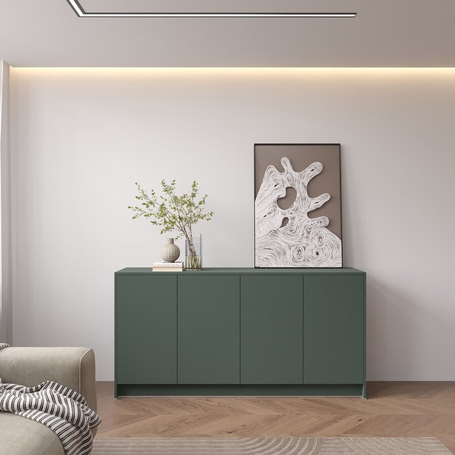 Elva Pastell Eucalyptus Dressoir 163 cm