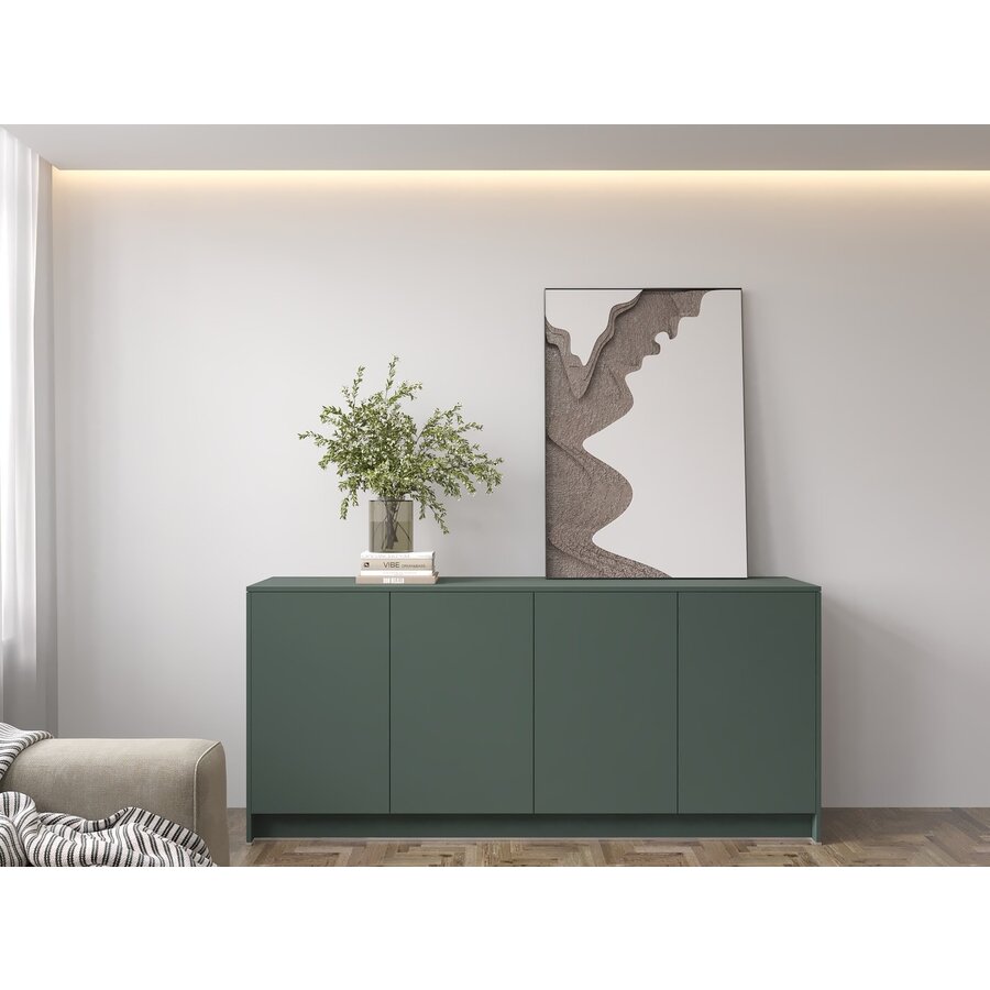 Elva Pastell Eucalyptus Dressoir 183 cm Elva Pastell Eucalyptus Dressoir 183 cm