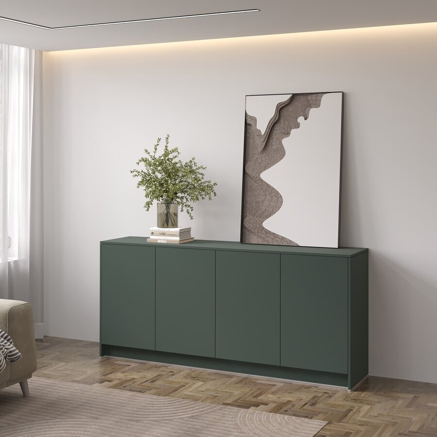 Elva Pastell Eucalyptus Dressoir 183 cm Elva Pastell Eucalyptus Dressoir 183 cm