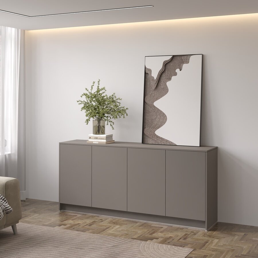 Elva Turin Taupe Dressoir 183 cm