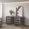 Elva Turin Taupe Dressoir 183 cm