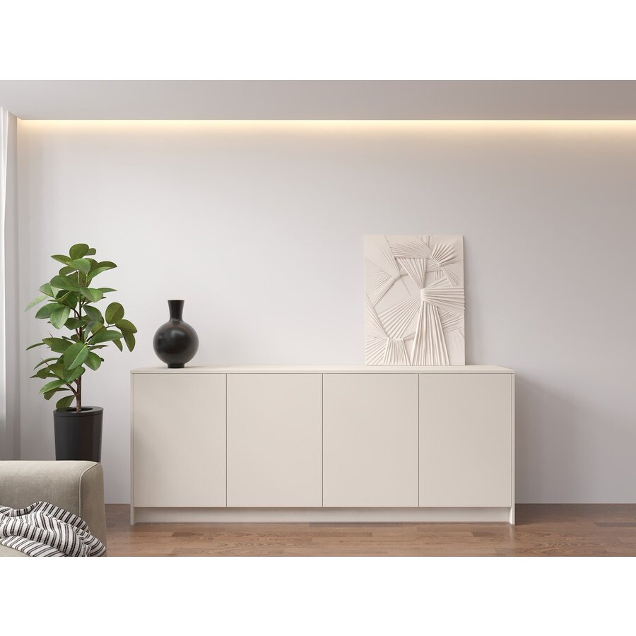 Elva Turin Magnolia Dressoir 203 cm Elva Turin Magnolia Dressoir 203 cm