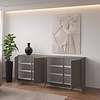 Elva Turin Taupe Dressoir 203 cm