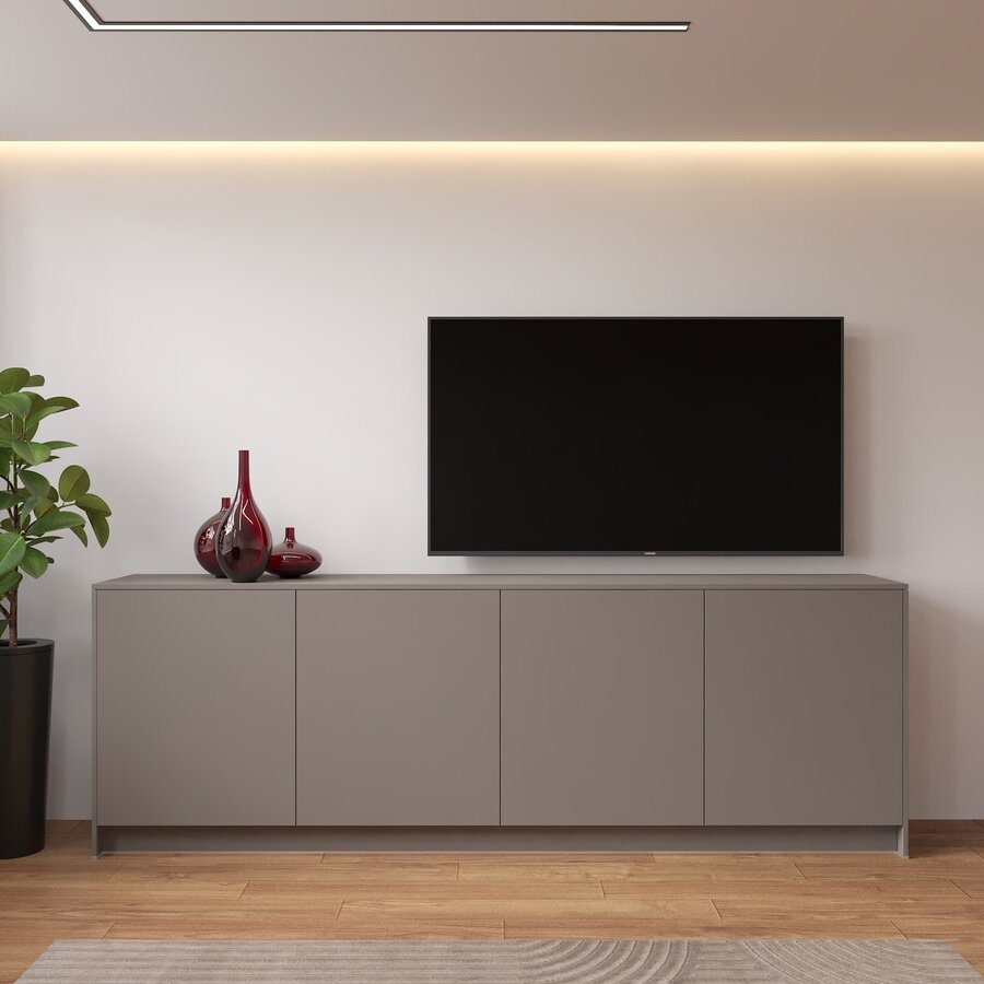 Elva Turin Taupe Dressoir 243 cm