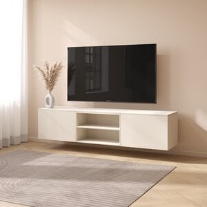 Artego Design Frame 180 cm TV Wandmeubel Turin Magnolia