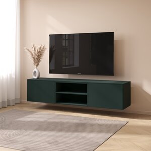 Artego Design Frame 183 cm TV Wandmeubel Woudgroen