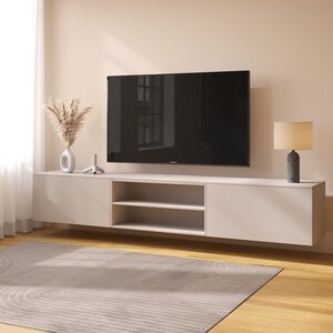 Artego Design Frame 240 cm TV Wandmeubel Turin Cashmere
