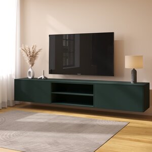 Artego Design Frame 243 cm TV Wandmeubel Woudgroen