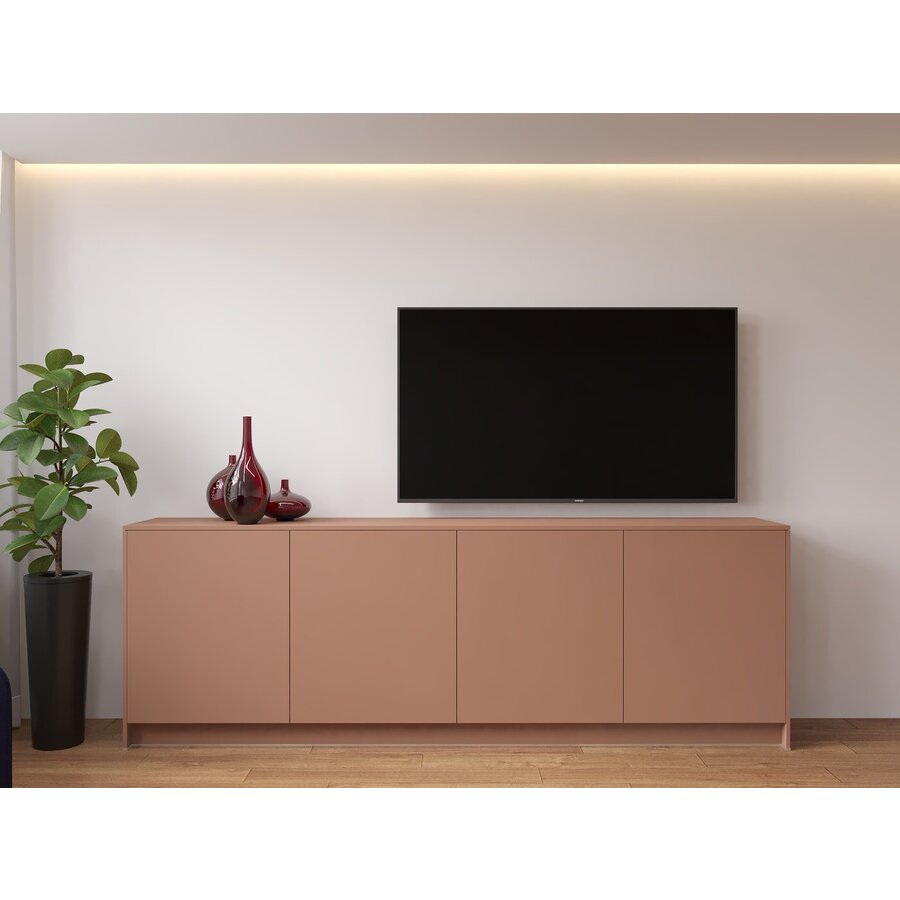 Elva Pastell Abrikoos Dressoir 243 cm Elva Pastell Abrikoos Dressoir 243 cm