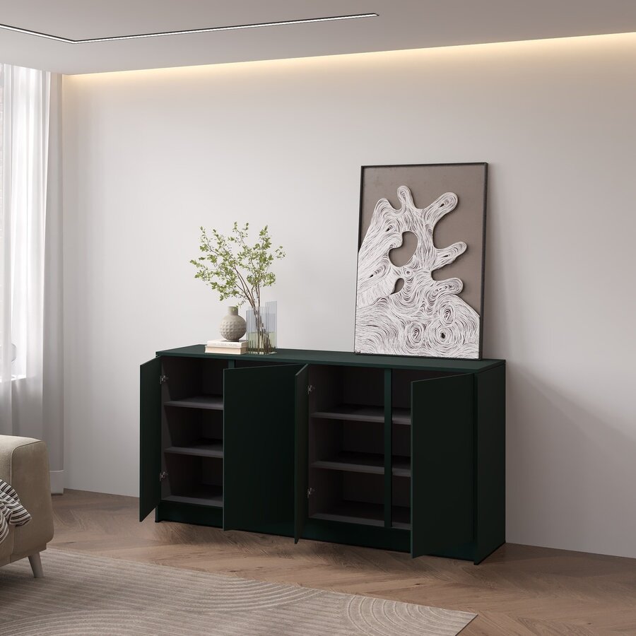 Elva Woudgroen Dressoir 163 cm