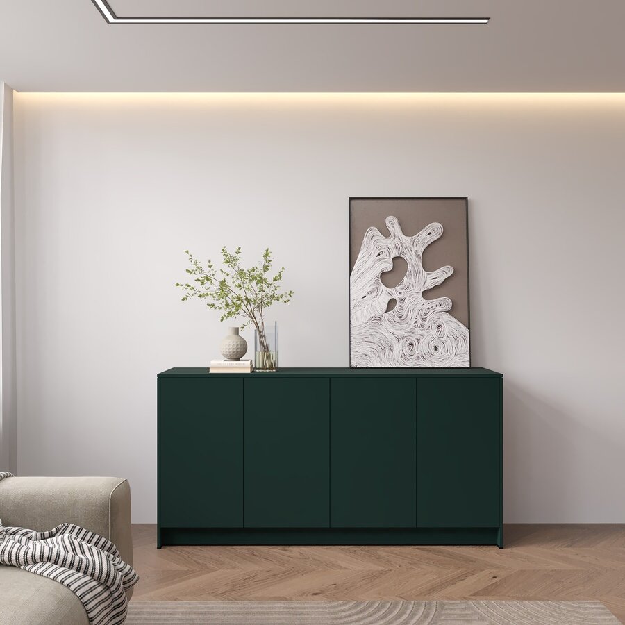 Elva Woudgroen Dressoir 163 cm