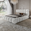 Denver 160 x 200 cm Gestoffeerd Bed Naturel