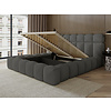 Denver 180 x 200 cm Gestoffeerd Bed Donkergrijs