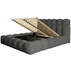 Denver 180 x 200 cm Gestoffeerd Bed Donkergrijs