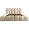Denver 200 x 200 cm Gestoffeerd Bed Taupe