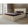 Denver 180 x 200 cm Gestoffeerd Bed Taupe