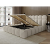 Denver 180 x 200 cm Gestoffeerd Bed Beige