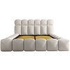 Denver 200 x 200 cm Gestoffeerd Bed Beige