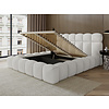 Denver 200 x 200 cm Gestoffeerd Bed Naturel