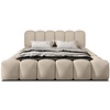 Dallas 180 x 200 cm Gestoffeerd Bed Taupe