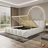 Dallas 180 x 200 cm Gestoffeerd Bed Naturel