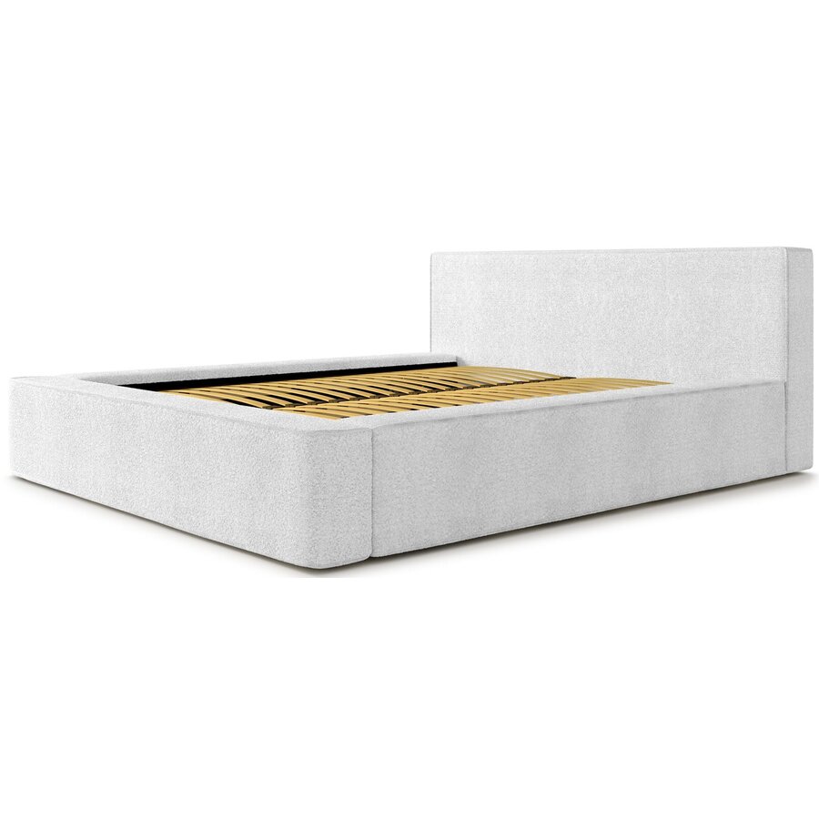 Alma 180 x 200 cm Gestoffeerd Bed Naturel