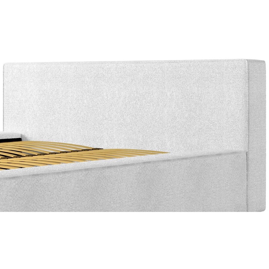 Alma 140 x 200 cm Gestoffeerd Bed Naturel