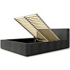 Alma 200 x 200 cm Gestoffeerd Bed Donkergrijs