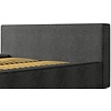 Alma 160 x 200 cm Gestoffeerd Bed Donkergrijs
