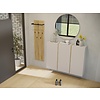 Libbiano Plus Cashmere / Eiken Multifunctionele Wandkast H103 cm