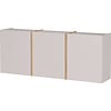 Libbiano Plus Cashmere / Eiken Multifunctionele Wandkast H55 cm