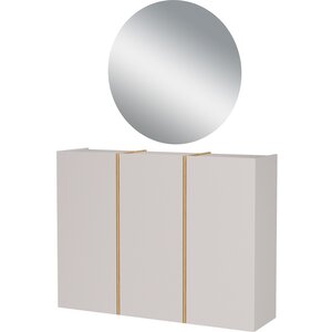 Germania Libbiano Plus Cashmere / Eiken Halmeubelset Drie