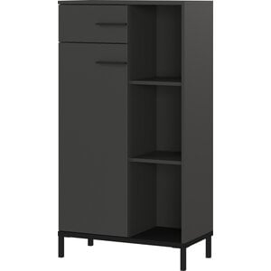 Germania Rovigo Grafiet Kantoorkast H120 cm