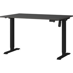 Germania Rovigo Elektrische Zit Sta Bureautafel Grafiet 120 cm
