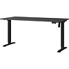 Rovigo Elektrische Zit Sta Bureautafel Grafiet 160 cm