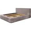 Alma 200 x 200 cm Gestoffeerd Bed Taupe