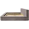 Alma 200 x 200 cm Gestoffeerd Bed Taupe