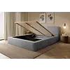 Alma 200 x 200 cm Gestoffeerd Bed Asgrijs